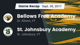 Recap: Bellows Free Academy  vs. St. Johnsbury Academy  2017