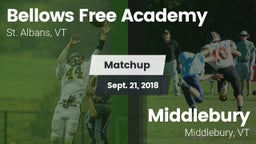 Matchup: Bellows Free Academy vs. Middlebury  2018