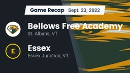 Recap: Bellows Free Academy  vs. Essex  2022