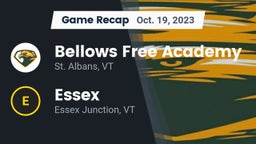 Recap: Bellows Free Academy  vs. Essex  2023