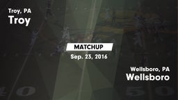 Matchup: Troy vs. Wellsboro  2016