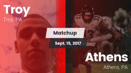 Matchup: Troy vs. Athens  2017
