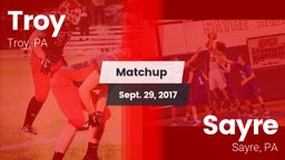 Matchup: Troy vs. Sayre  2017
