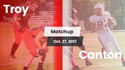 Matchup: Troy vs. Canton  2017