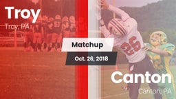 Matchup: Troy vs. Canton  2018