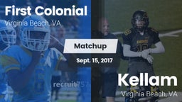 Matchup: First Colonial vs. Kellam  2017