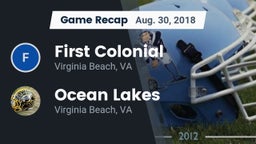 Recap: First Colonial  vs. Ocean Lakes  2018