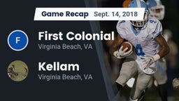Recap: First Colonial  vs. Kellam  2018