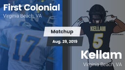 Matchup: First Colonial vs. Kellam  2019