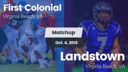 Matchup: First Colonial vs. Landstown  2019