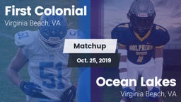 Matchup: First Colonial vs. Ocean Lakes  2019
