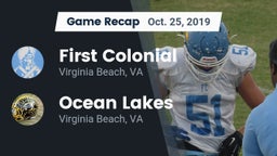 Recap: First Colonial  vs. Ocean Lakes  2019