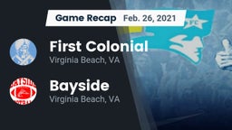 Recap: First Colonial  vs. Bayside  2021