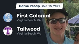 Recap: First Colonial  vs. Tallwood  2021