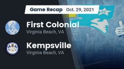 Recap: First Colonial  vs. Kempsville  2021
