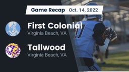 Recap: First Colonial  vs. Tallwood  2022