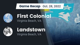 Recap: First Colonial  vs. Landstown  2022