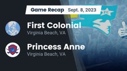 Recap: First Colonial  vs. Princess Anne  2023