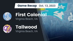 Recap: First Colonial  vs. Tallwood  2023