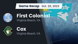 Recap: First Colonial  vs. Cox  2023