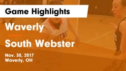 Waverly  vs South Webster  Game Highlights - Nov. 30, 2017