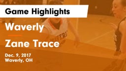 Waverly  vs Zane Trace  Game Highlights - Dec. 9, 2017