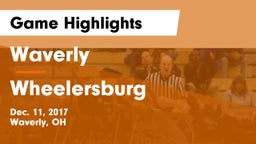 Waverly  vs Wheelersburg  Game Highlights - Dec. 11, 2017