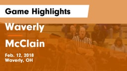 Waverly  vs McClain  Game Highlights - Feb. 12, 2018
