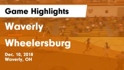 Waverly  vs Wheelersburg  Game Highlights - Dec. 10, 2018