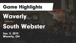 Waverly  vs South Webster  Game Highlights - Jan. 3, 2019