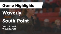 Waverly  vs South Point  Game Highlights - Jan. 14, 2023