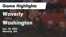 Waverly  vs Washington  Game Highlights - Jan. 28, 2023