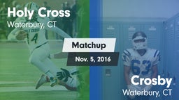 Matchup: Holy Cross vs. Crosby  2016