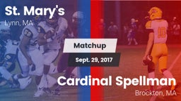 Matchup: St. Mary's vs. Cardinal Spellman  2017