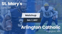 Matchup: St. Mary's vs. Arlington Catholic  2017