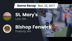 Recap: St. Mary's  vs. Bishop Fenwick  2017