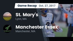 Recap: St. Mary's  vs. Manchester Essex  2017