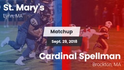 Matchup: St. Mary's vs. Cardinal Spellman  2018