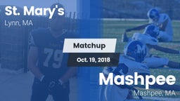 Matchup: St. Mary's vs. Mashpee  2018