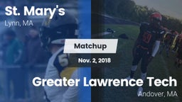 Matchup: St. Mary's vs. Greater Lawrence Tech  2018