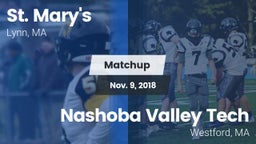 Matchup: St. Mary's vs. Nashoba Valley Tech  2018