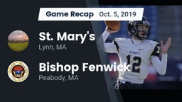 Recap: St. Mary's  vs. Bishop Fenwick  2019