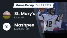 Recap: St. Mary's  vs. Mashpee  2019