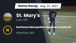 Recap: St. Mary's  vs. Northeast Metropolitan Regional Vocational  2021