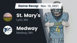 Recap: St. Mary's  vs. Medway  2021