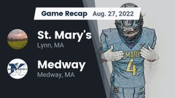 Recap: St. Mary's  vs. Medway  2022