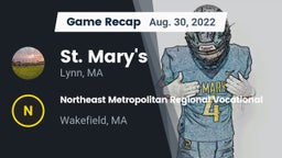 Recap: St. Mary's  vs. Northeast Metropolitan Regional Vocational  2022