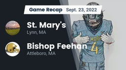 Recap: St. Mary's  vs. Bishop Feehan  2022