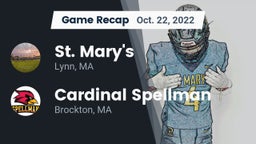 Recap: St. Mary's  vs. Cardinal Spellman  2022