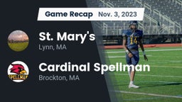 Recap: St. Mary's  vs. Cardinal Spellman  2023